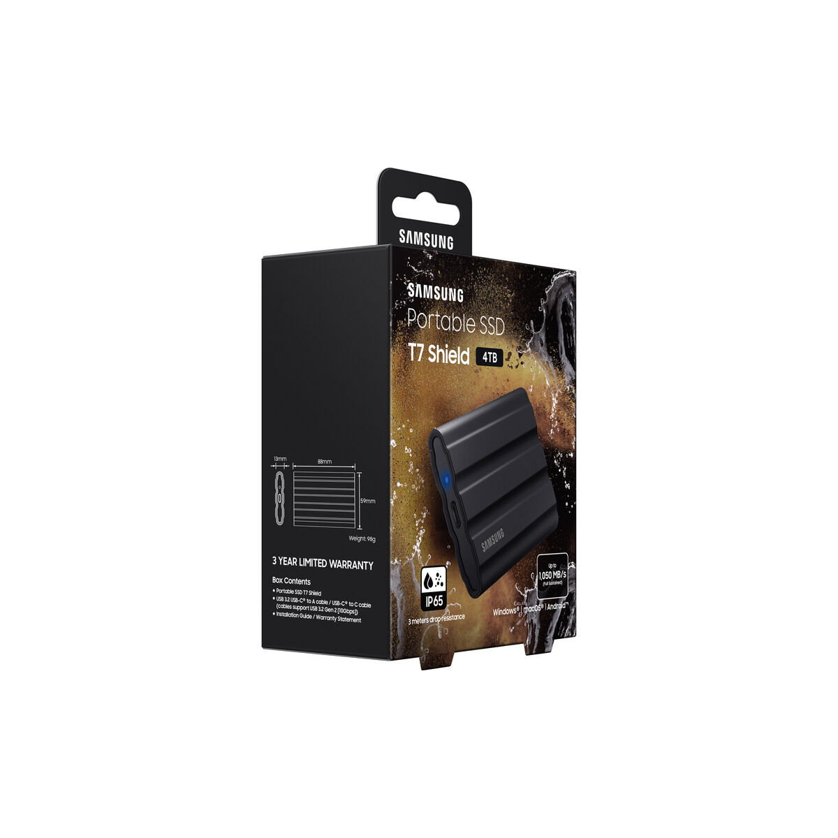 Hard disk Extern Samsung MU-PE4T0S/EU 4 TB SSD